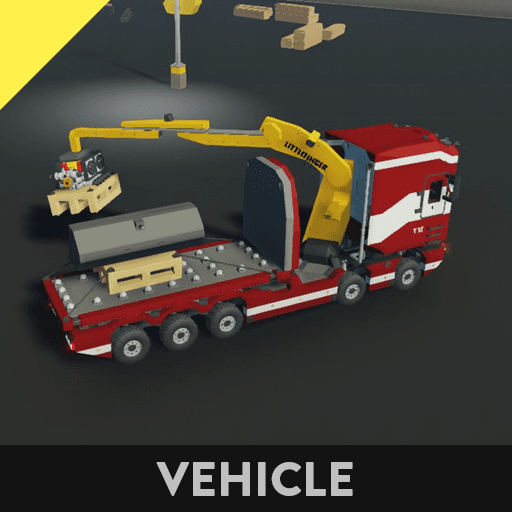 SGC T16 10x10 Crane Container Carrier — Stormworks: Build and Rescue Workshop preview