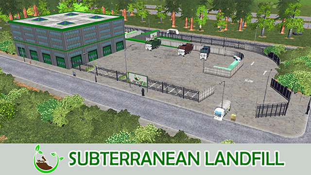 Italian Subterranean Landfill — Cities: Skylines Steam Workshop preview image