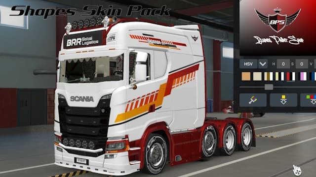 Shapes Skin pack — Euro Truck Simulator 2 Steam Workshop preview image