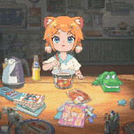 花梨蛋堡-深夜泡面 — Wallpaper Engine Steam Workshop preview image