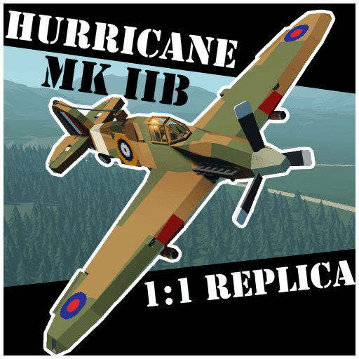 Hawker Hurricane Mk iiB | 1:1 Replica — Stormworks: Build and Rescue Steam Workshop preview image