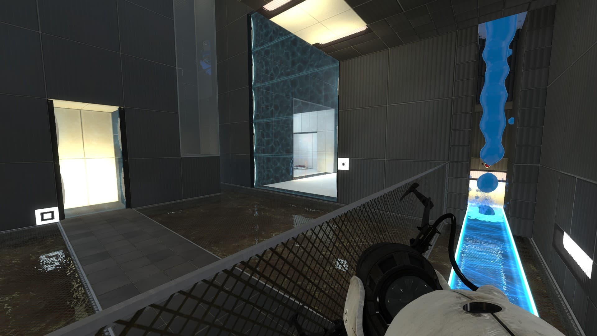 the roof is going — Portal 2 Workshop preview
