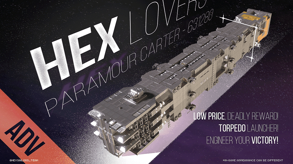 Paramour Carter - 631280 - ADV01 — Space Engineers Steam Workshop preview image