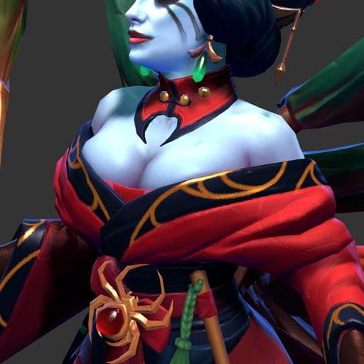 Jorogumo - shoulders — Dota 2 Steam Workshop preview image