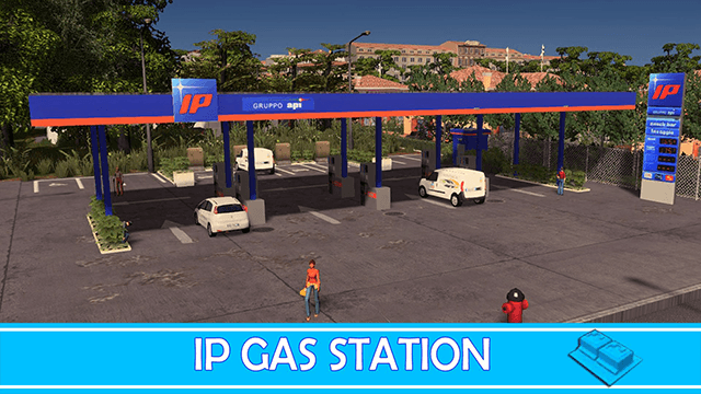 Italian Gas Station IP — Cities: Skylines Steam Workshop preview image