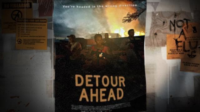 Detour Ahead ( Old School Poster ) — Left 4 Dead 2 Steam Workshop preview image