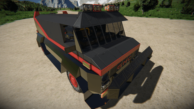 GMC Vandura A-Team Van — Space Engineers Steam Workshop preview image