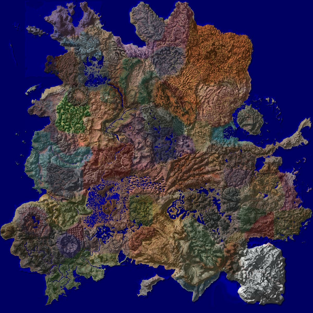 Satellite map + Roads — Kenshi Steam Workshop preview image