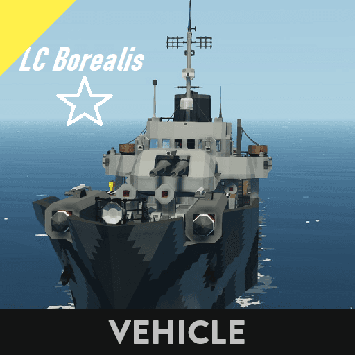 Light Cruiser Borealis — Stormworks: Build and Rescue Workshop preview