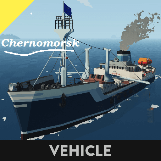 Fishing Trawler "Chernomorsk" — Stormworks: Build and Rescue Steam Workshop preview image