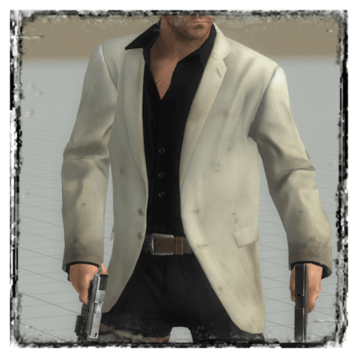 Nick Body - White and Black
 — Left 4 Dead 2 Steam Workshop preview image