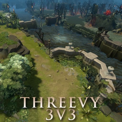 Threevy 3v3 — Dota 2 Workshop preview