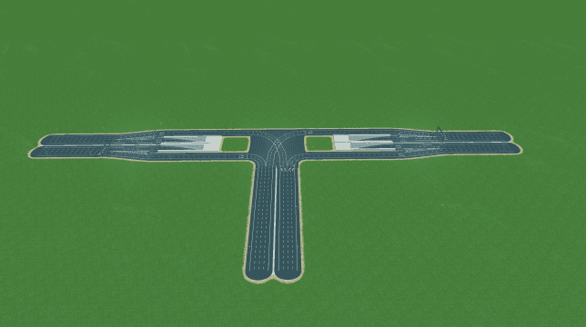 T字下穿路口/4R*2（mike's road） — Cities: Skylines Steam Workshop preview image