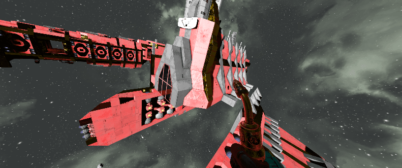 Battle Barge top — Space Engineers Workshop preview