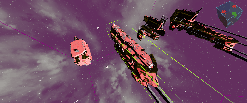 w40k Battle Barge Main body front — Space Engineers Workshop preview
