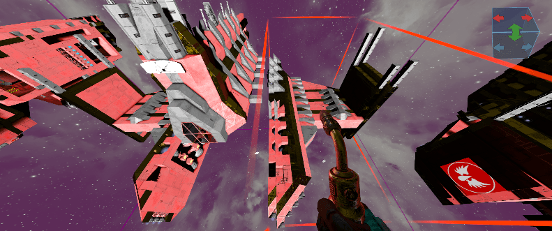 Battle barge left wing — Space Engineers Steam Workshop preview image