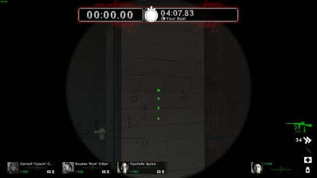 PSO-1 Reticle - High Vis [1920x1080] — Left 4 Dead 2 Steam Workshop preview image