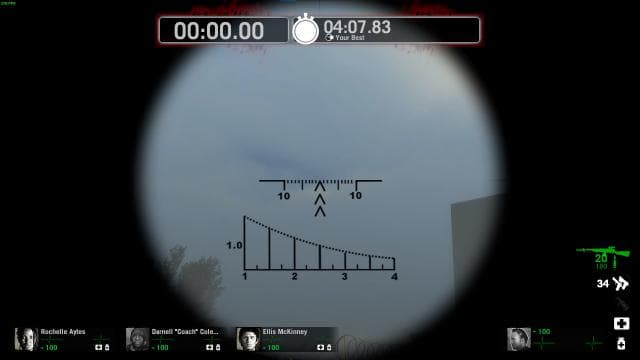 PSO-1-1 Reticle [1920x1080] — Left 4 Dead 2 Workshop preview