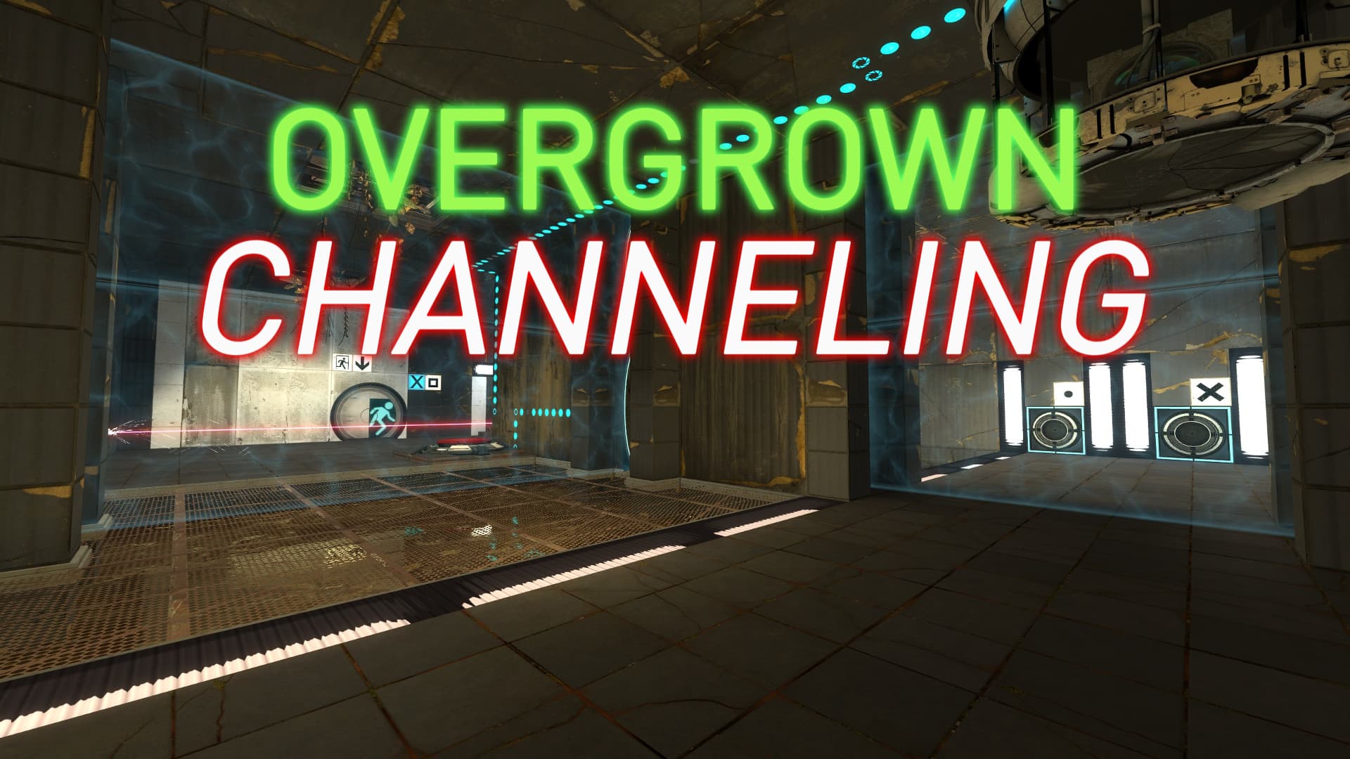 Overgrown Channeling — Portal 2 Steam Workshop preview image
