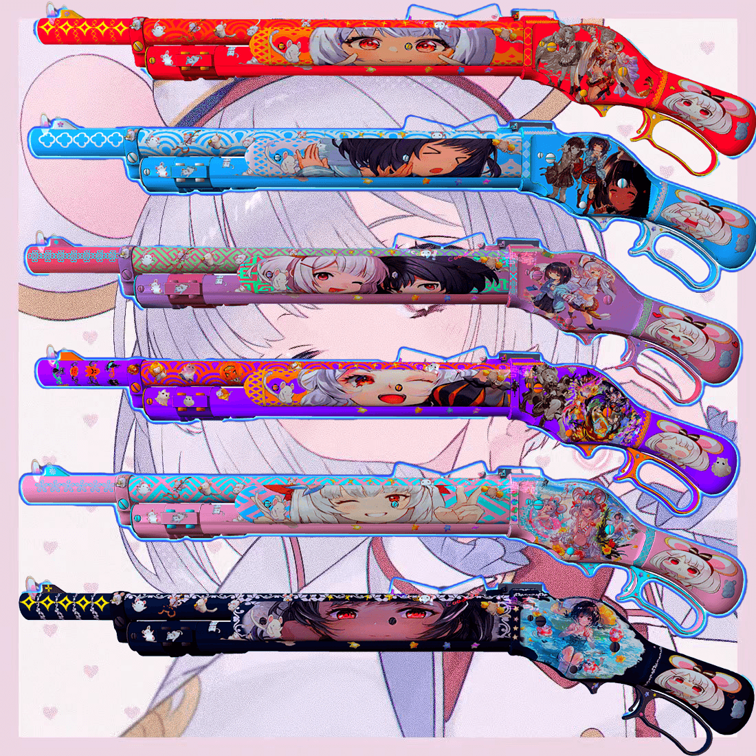 【碧蓝幻想/Granblue Fantasy】 MW2CR 碧卡拉6渐变木喷/  replaces pumpshotgun
 — Left 4 Dead 2 Workshop preview