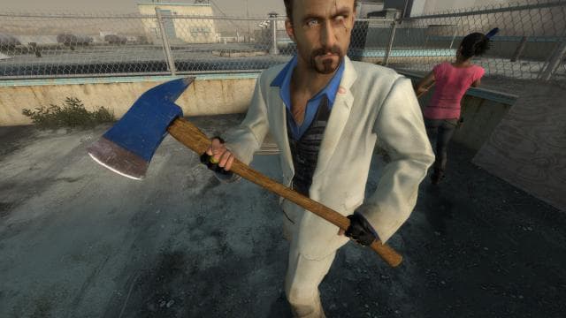 Fireaxe - blue — Left 4 Dead 2 Steam Workshop preview image