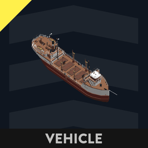 S.S. W. H. Brian - Late 1920s Great Lakes Package Freighter [Sinkable] — Stormworks: Build and Rescue Steam Workshop preview image