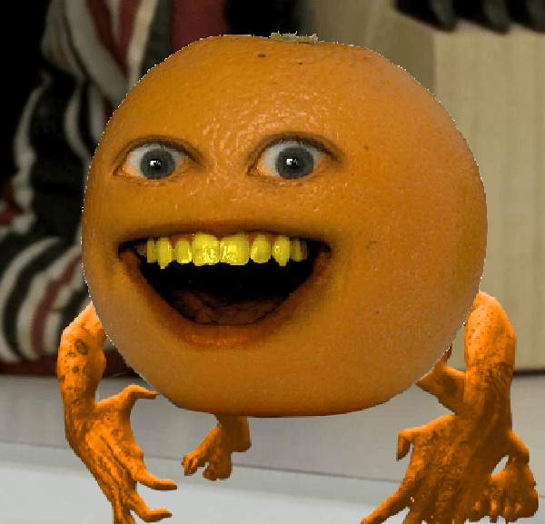 Annoying Orange jockey — Left 4 Dead 2 Steam Workshop preview image