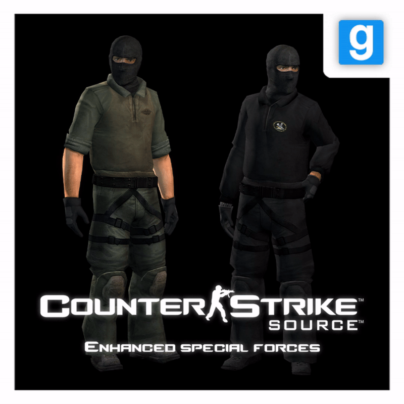 CSS ENHANCED SPECIAL FORCES /// SEB & SWAT /// PLAYERMODEL — Garry's Mod Steam Workshop preview image
