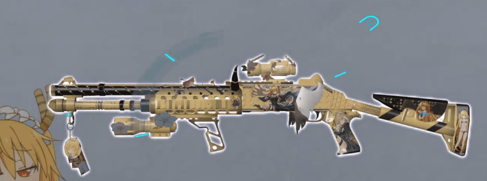 【出包王女/TO Love】 MW22 M1014 CQ 金色之闇一代连喷/  auto shotgun
 — Left 4 Dead 2 Steam Workshop preview image