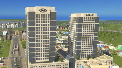 현대자동차 본사 Hyundai motor group — Cities: Skylines Workshop preview