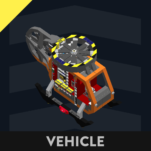 mOH_001f (mini helicopter) — Stormworks: Build and Rescue Workshop preview