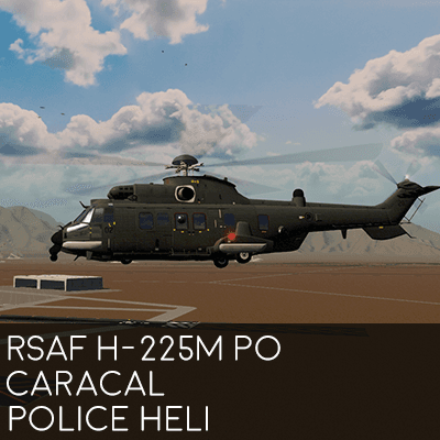 RSAF (Singapore) H-225M Caracal (Police Helicopter) — Cities: Skylines Steam Workshop preview image