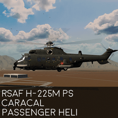 RSAF (Singapore) H-225M Caracal (Passenger Helicopter) — Cities: Skylines Steam Workshop preview image