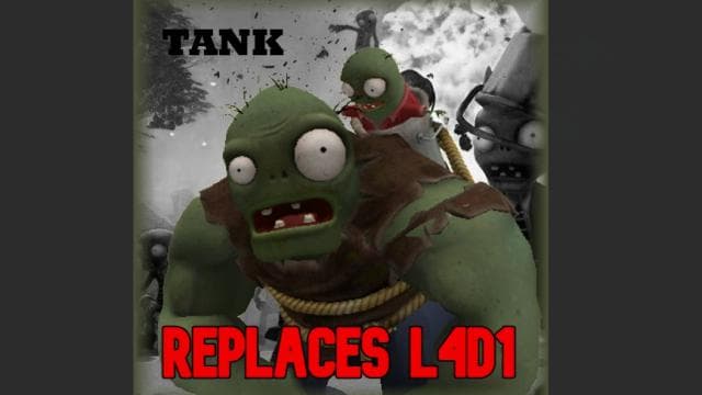 (REPLACES L4D1) Gargantuar (PvZ: GW) replace Tank — Left 4 Dead 2 Steam Workshop preview image