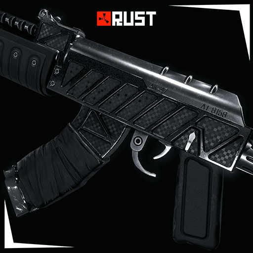 Black OPS | AK-47, (transparency) — Rust Steam Workshop preview image