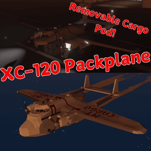 XC-120 Packplane [Container Rack] — Stormworks: Build and Rescue Workshop preview