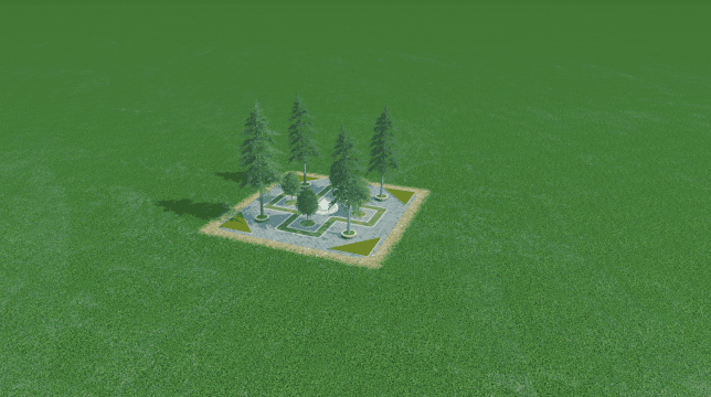 小公园 4×4 — Cities: Skylines Steam Workshop preview image