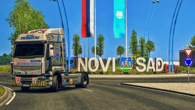 Renault Premium NK INTERNATIONAL Paintjob — Euro Truck Simulator 2 Steam Workshop preview image