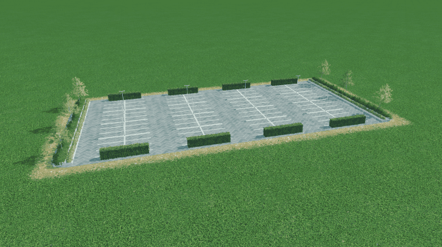 大型停车位 9×4 — Cities: Skylines Steam Workshop preview image