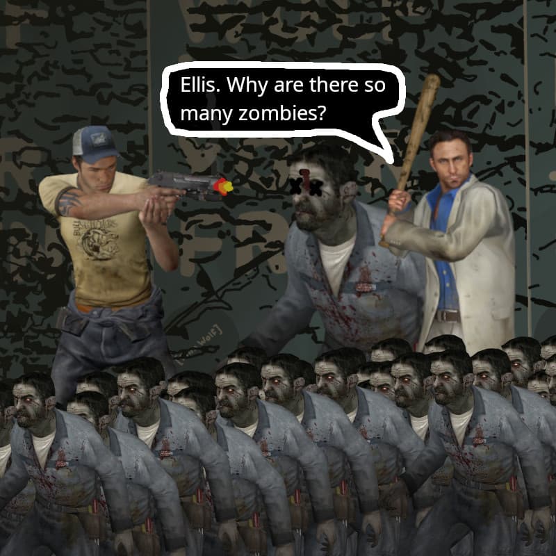More Zombies and Extra Ammo — Left 4 Dead 2 Steam Workshop preview image