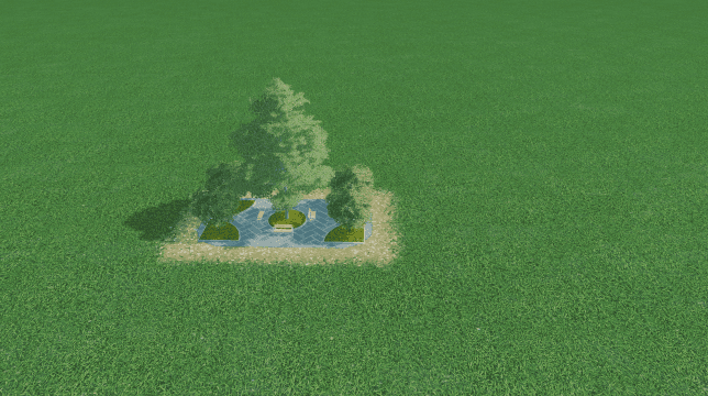 纳凉处2×1 — Cities: Skylines Steam Workshop preview image