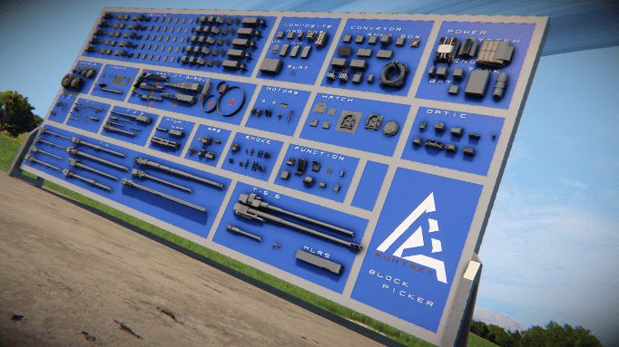 KGS-block picker new — Space Engineers Steam Workshop preview image