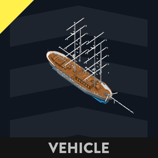 scarlet sails (brig "RUSSIA") — Stormworks: Build and Rescue Workshop preview