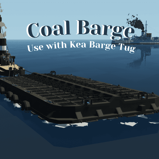 Coal Barge - Kea Tug — Stormworks: Build and Rescue Steam Workshop preview image