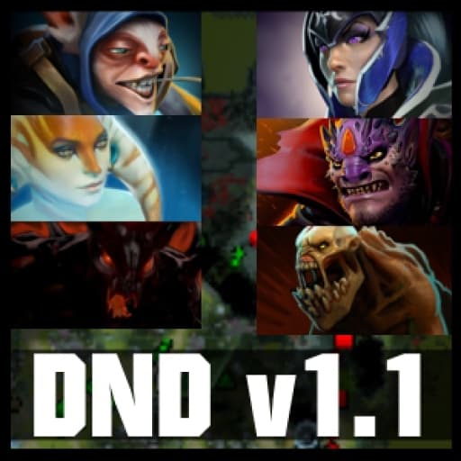 [update] 2vs2/3vs3 DND v1.1 — Dota 2 Steam Workshop preview image