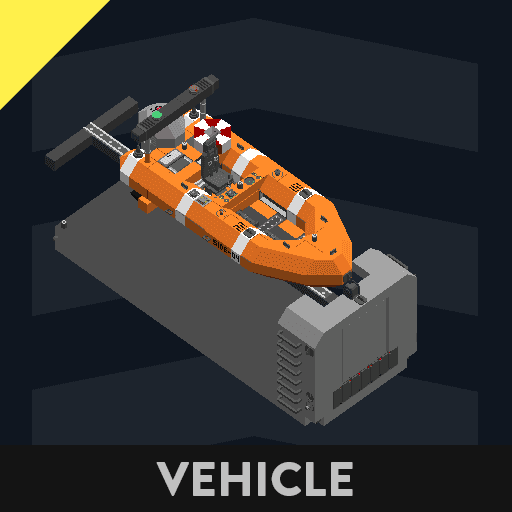 Ridgeboar MRV3 deployable RHIB — Stormworks: Build and Rescue Workshop preview