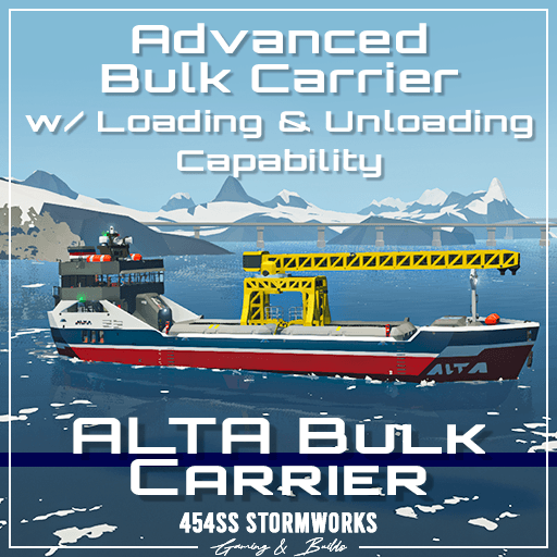 Advanced Bulk Carrier "ALTAbulk" w/ Loading Capability — Stormworks: Build and Rescue Steam Workshop preview image