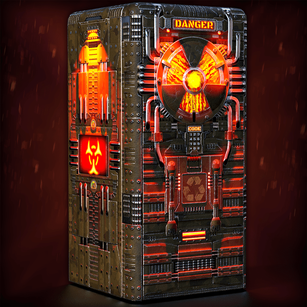 NUKE ROOM FRIDGE (GLOW) — Rust Steam Workshop preview image