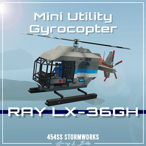 Ray LX-36GH OMUA Mini Utility Gyrocopter — Stormworks: Build and Rescue Steam Workshop preview image