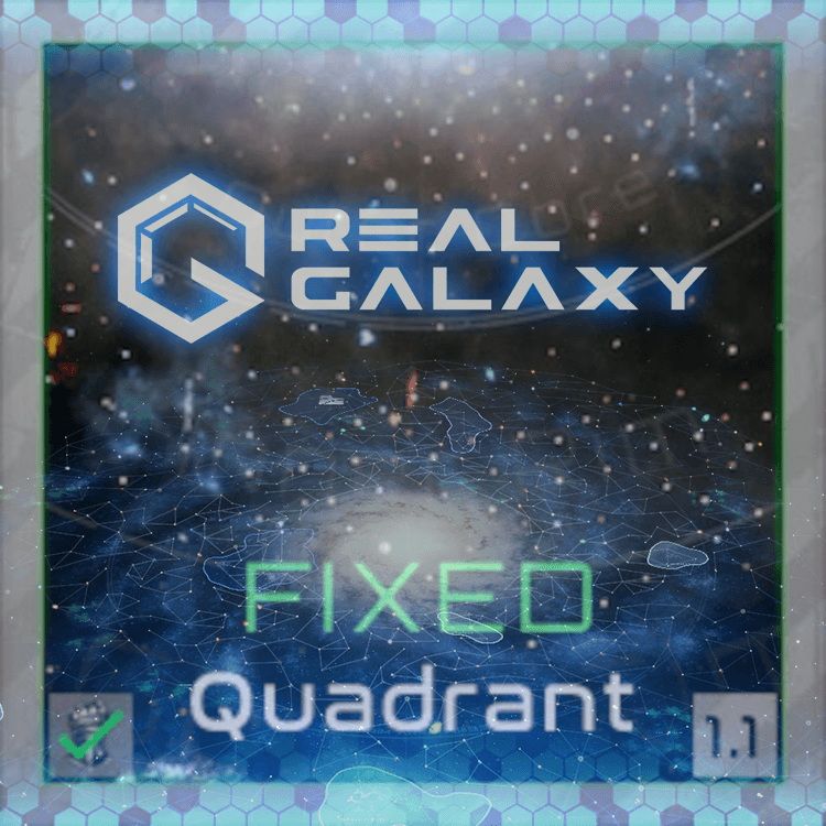 ! Real Galaxy HD blue + Quadrant Fixed — Stellaris Steam Workshop preview image